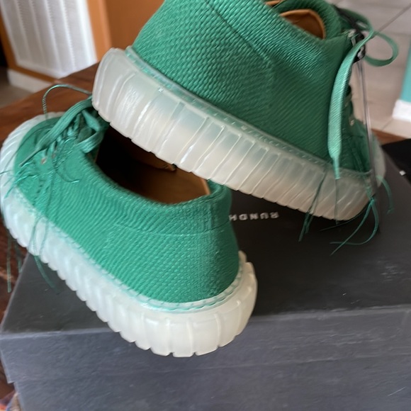 Runholdz Dip 40 Green Tennis Shoes. - Picture 7 of 16